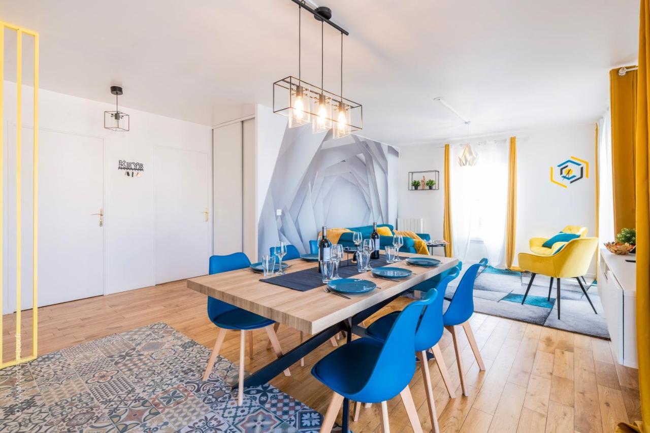 Caopeo - Top Hote Paris - 8 Personnes Balcon Parking Сен-Дені Екстер'єр фото