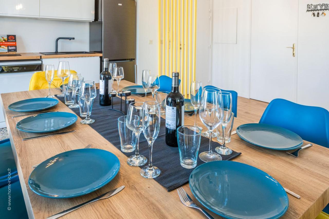 Caopeo - Top Hote Paris - 8 Personnes Balcon Parking Сен-Дені Екстер'єр фото