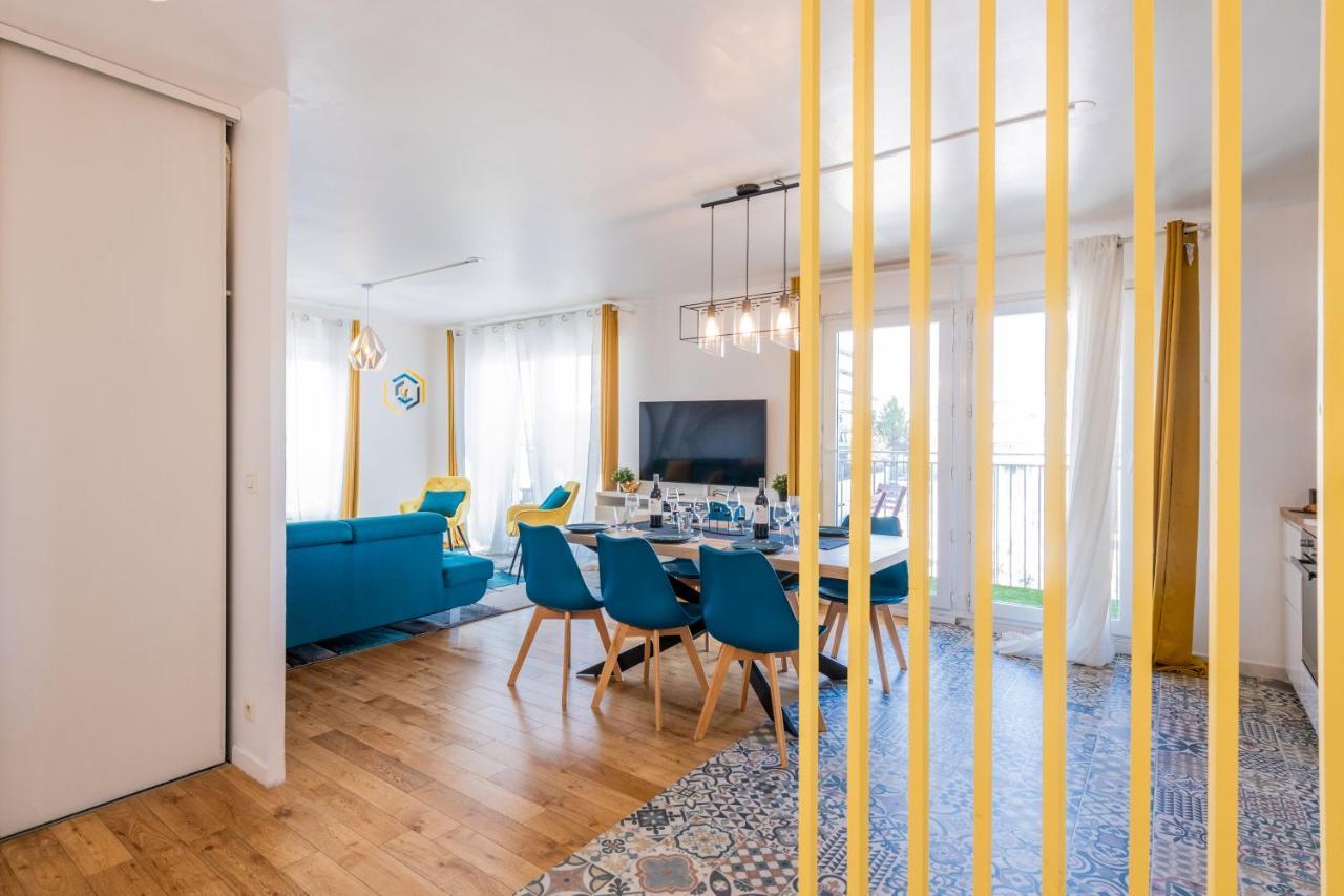 Caopeo - Top Hote Paris - 8 Personnes Balcon Parking Сен-Дені Екстер'єр фото