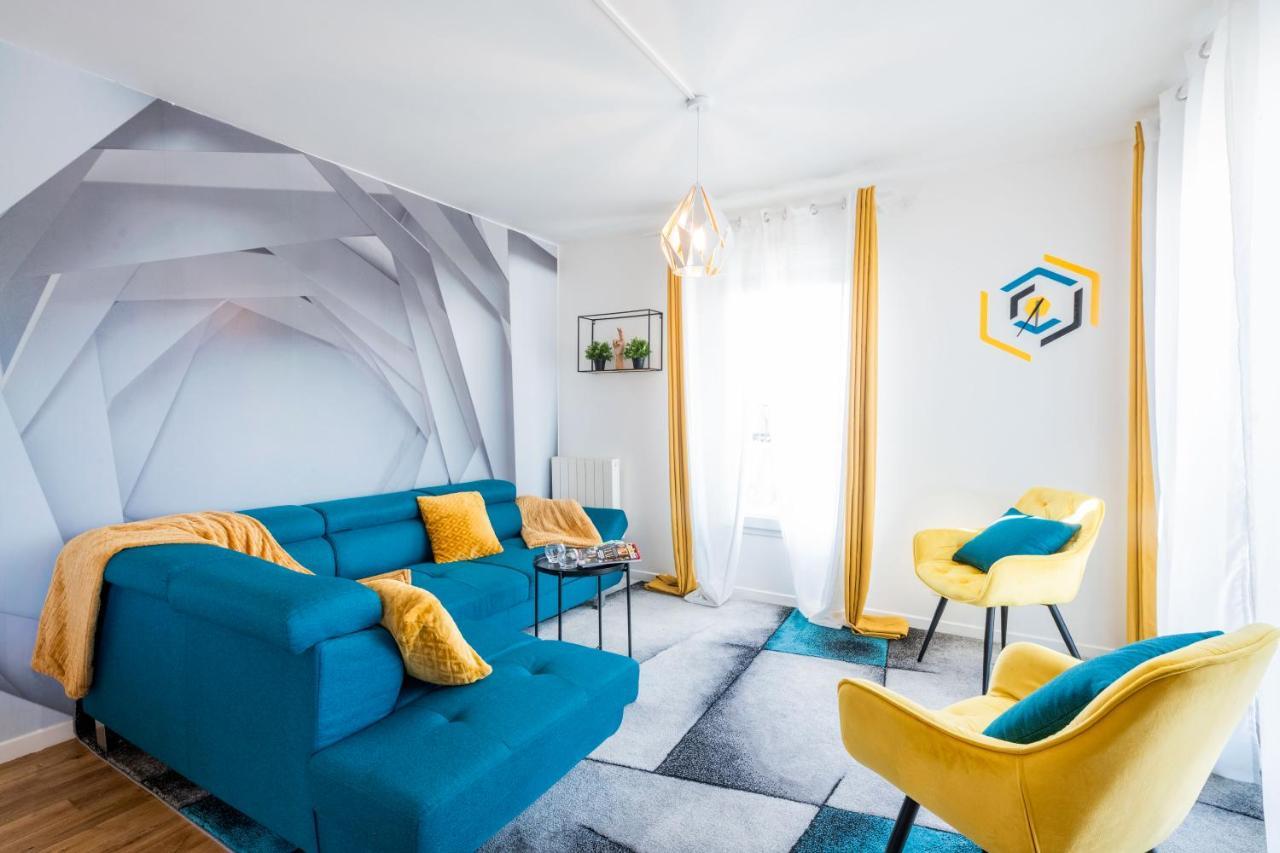 Caopeo - Top Hote Paris - 8 Personnes Balcon Parking Сен-Дені Екстер'єр фото